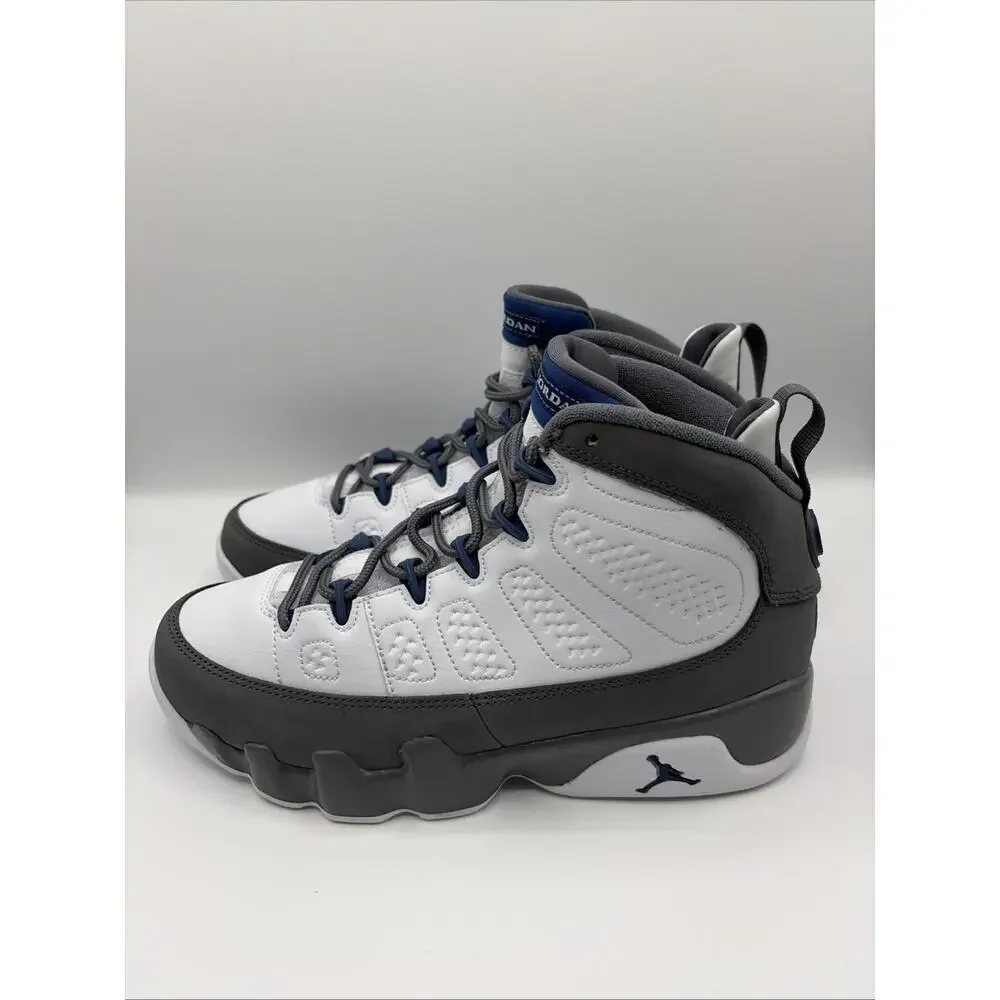 Jordan Air Jordan 9 Retro (GS) White/Blue/Gray Kids Sneaker 7Y HV4574-100